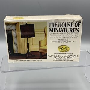 The House of Miniatures Fire Screen Dollhouse Kit 40021 X-ACTO Sealed NOS